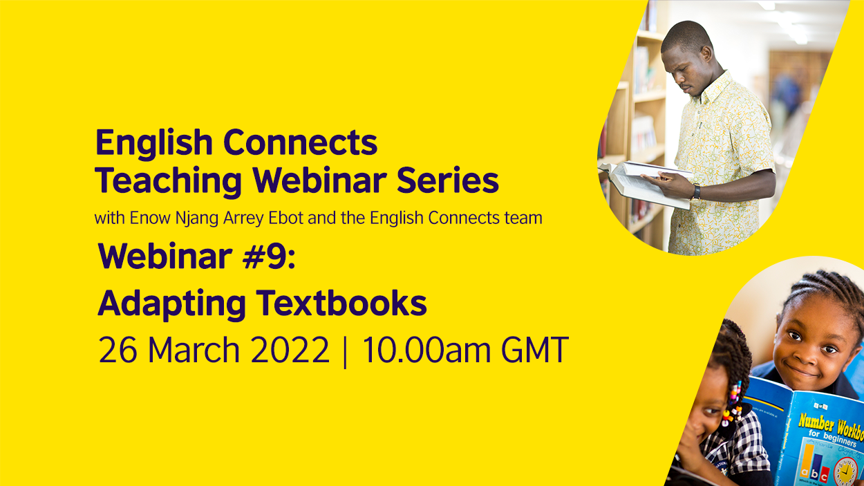 Adapting Textbooks webinar British Council